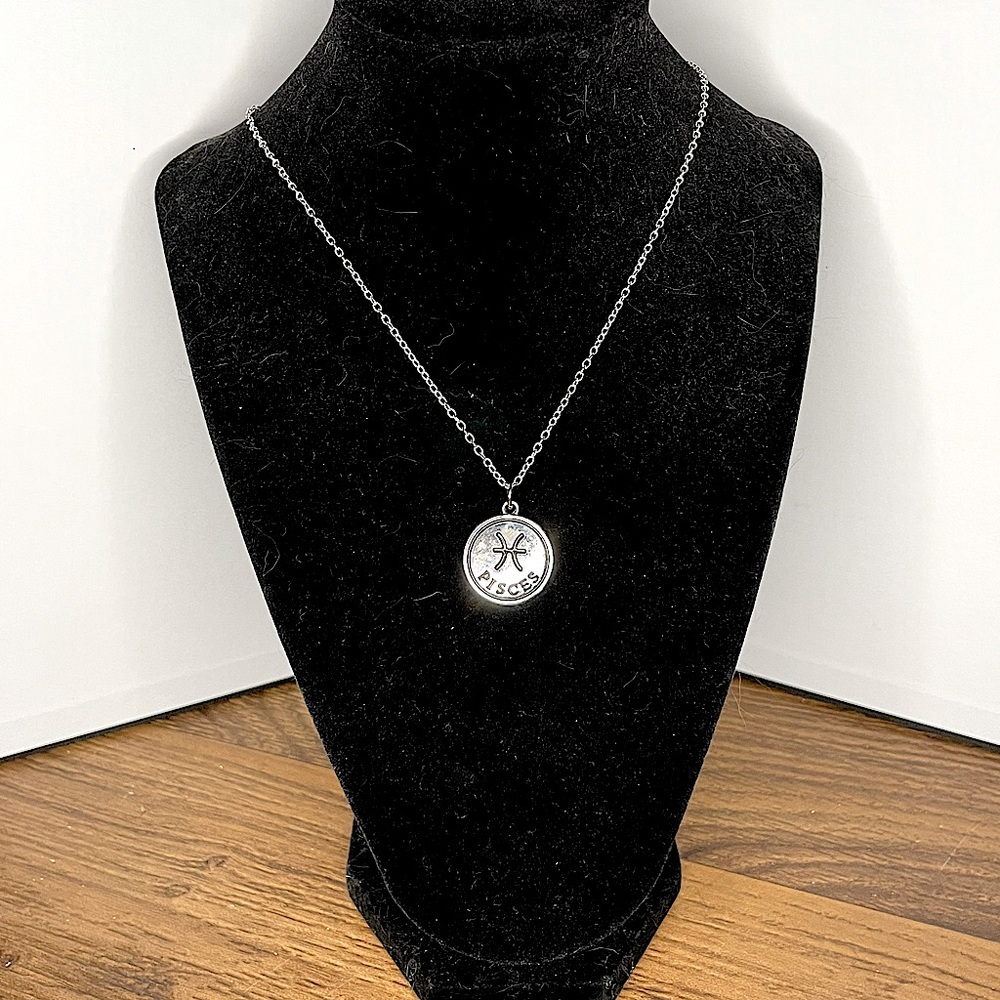 Handmade Pisces Pendant Necklace